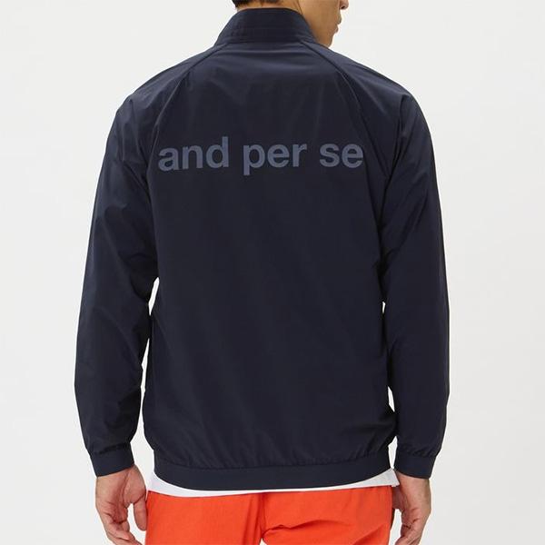 and per se（アンパスィ） 長袖 フルジップブルゾン マルチウェザー