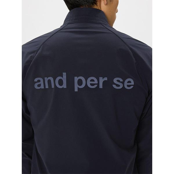 and per se（アンパスィ） 長袖 フルジップブルゾン マルチウェザー