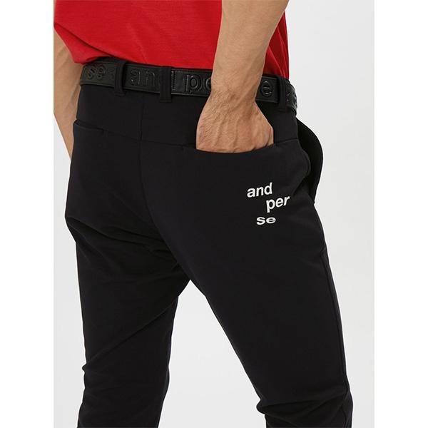 and per se（アンパスィ） ロングパンツ ショットスムーザースウェット