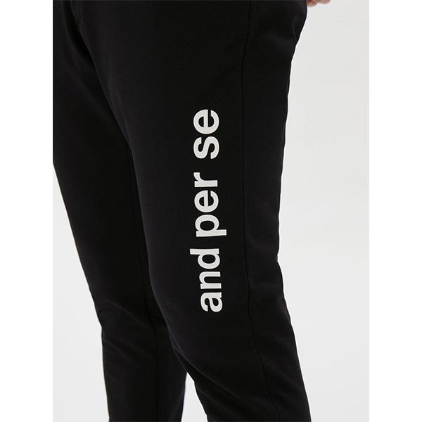 and per se（アンパスィ） ロングパンツ ショットスムーザースウェット