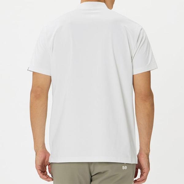 and per se（アンパスィ） 半袖 モックネックシャツ リファインドライ