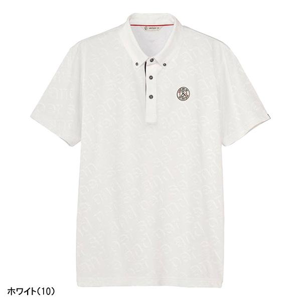 and per se（アンパスィ） 半袖 ポロシャツ ボタンダウンシャツ