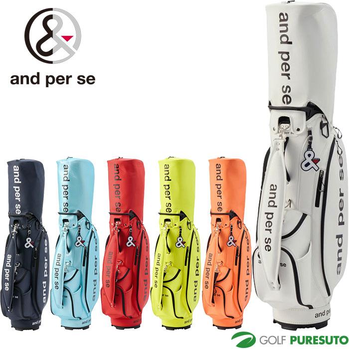 and per se（アンパスィ） ゴルフ 9.0型 キャディバッグ ユニセックス