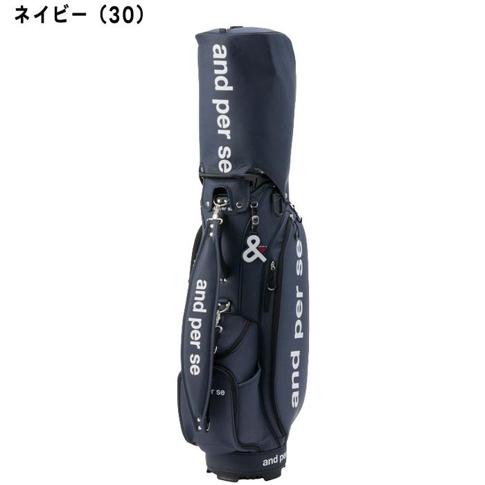 and per se（アンパスィ） ゴルフ 9.0型 キャディバッグ ユニセックス