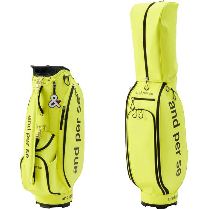and per se（アンパスィ） ゴルフ 9.0型 キャディバッグ ユニセックス