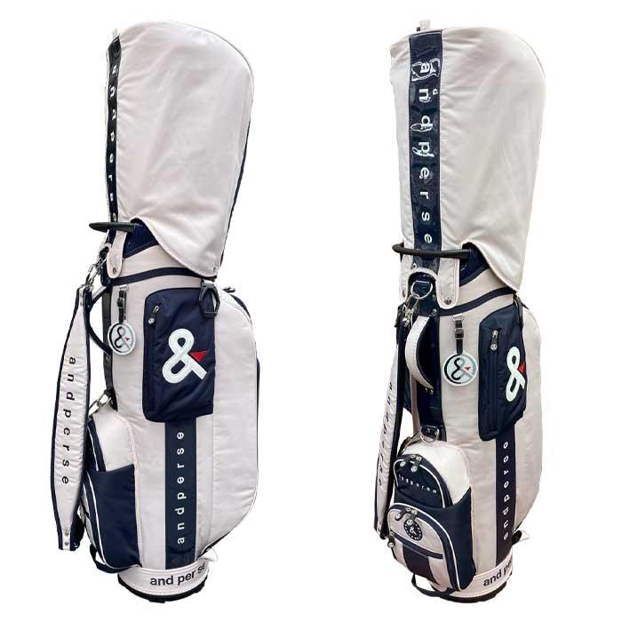 and per se アンパスィ キャディバッグ 9.0型 AUS7995 別注 プレスト