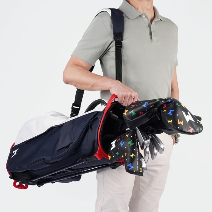 ARGOLF（アールゴルフ） 8.5型 キャディバッグ M COMP スタンド SG1