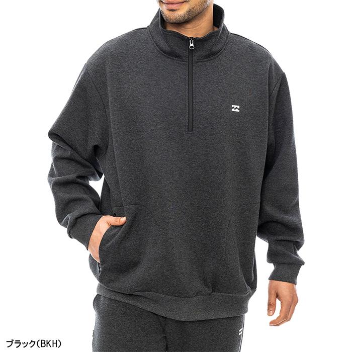 BILLABONG（ビラボン） 長袖 ハーフジップ スウェットジャケット