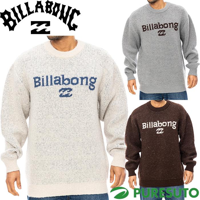 BILLABONG（ビラボン） 長袖 クルーネック セーター ニット メンズ