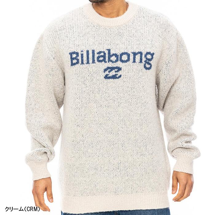 BILLABONG（ビラボン） 長袖 クルーネック セーター ニット メンズ