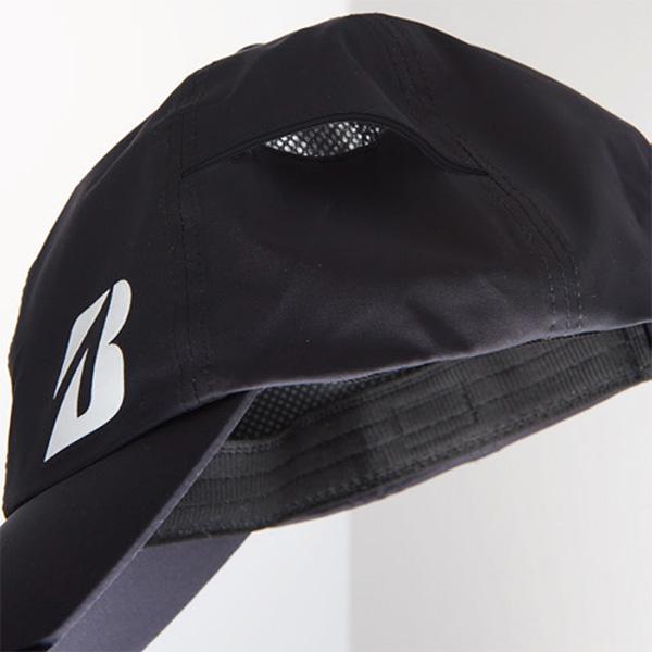 ブリヂストン ゴルフ 水神 レインキャップ メンズ CPG24S 帽子 ヘッドウェア 2024年春夏モデル BRIDGESTONE GOLF ゴルフウェア｜puresuto｜04