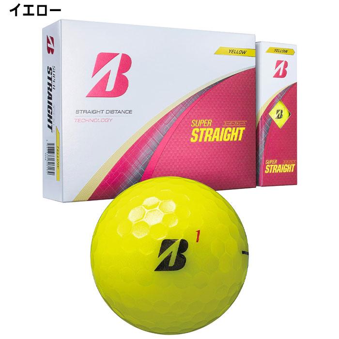 BRIDGESTONE GOLF ブリヂストンゴルフ ゴルフボール SUPER STRAIGHT 2