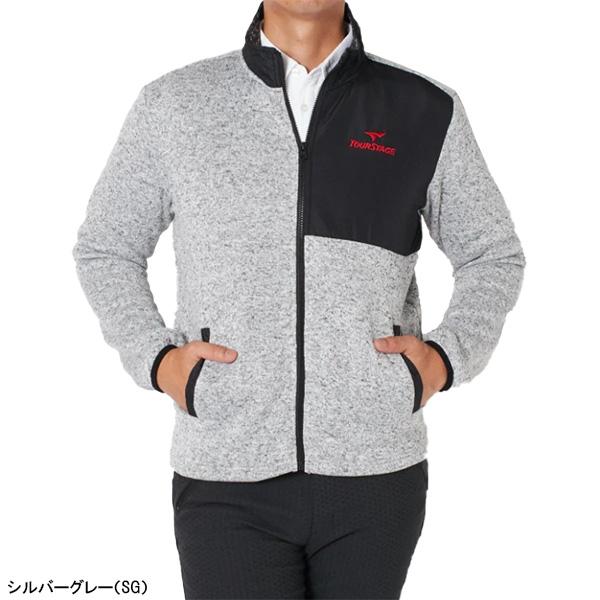 ブリヂストンスポーツ ゴルフウェア フリースブルゾン メンズ Mサイズ