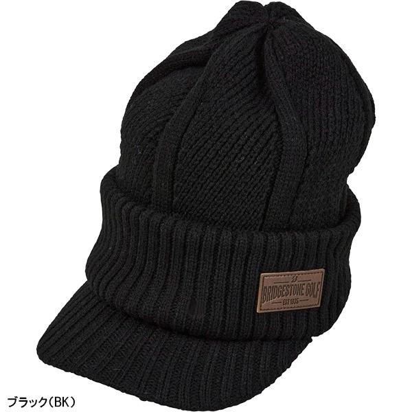 BRIDGESTONE GOLF ブリヂストン ゴルフ ニットキャップ 25年秋冬 ツバ