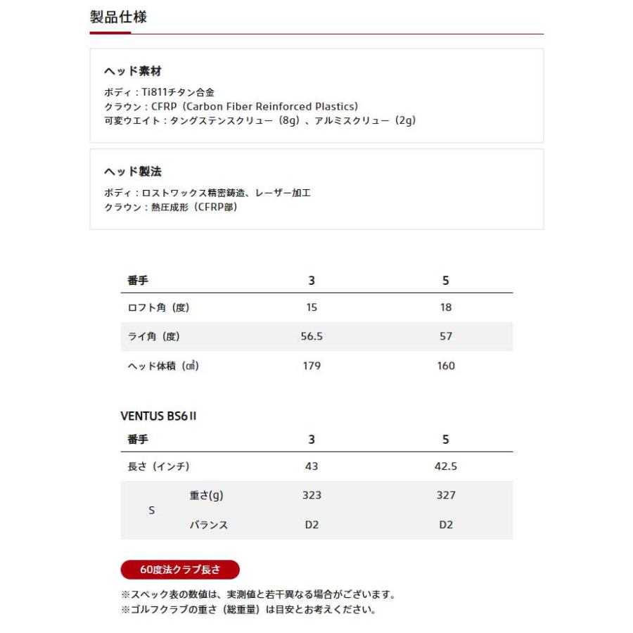 ブリヂストンゴルフ BX1 ST フェアウェイウッド VENTUS BS6 II カーボンシャフト 2025年モデル[BRIDGESTONE GOLF][日本仕様 日本正規品] 爆買の画像