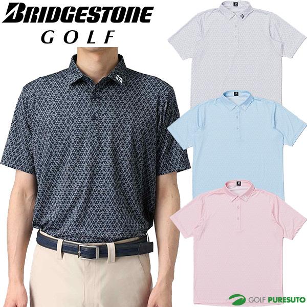 BRIDGESTONE GOLF ブリヂストン ゴルフ 半袖 ポロシャツ B-01 メンズ