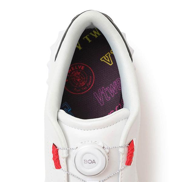 ゼロ・スパイク バイター　V12 コラボ　ブリヂストン　シューズ　サイズ26 V12 ST ゼロ・スパイク バイター(23.0cm WH（白）): ギア