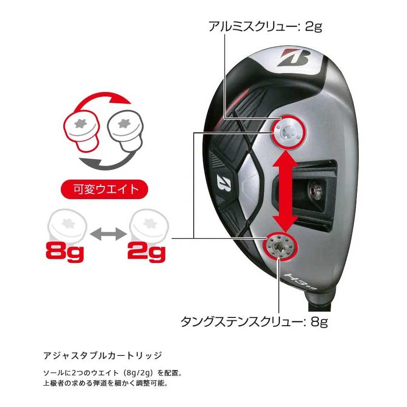 BRIDGESTONE GOLF ブリヂストンゴルフ BX1 ST HY ユーティリティ