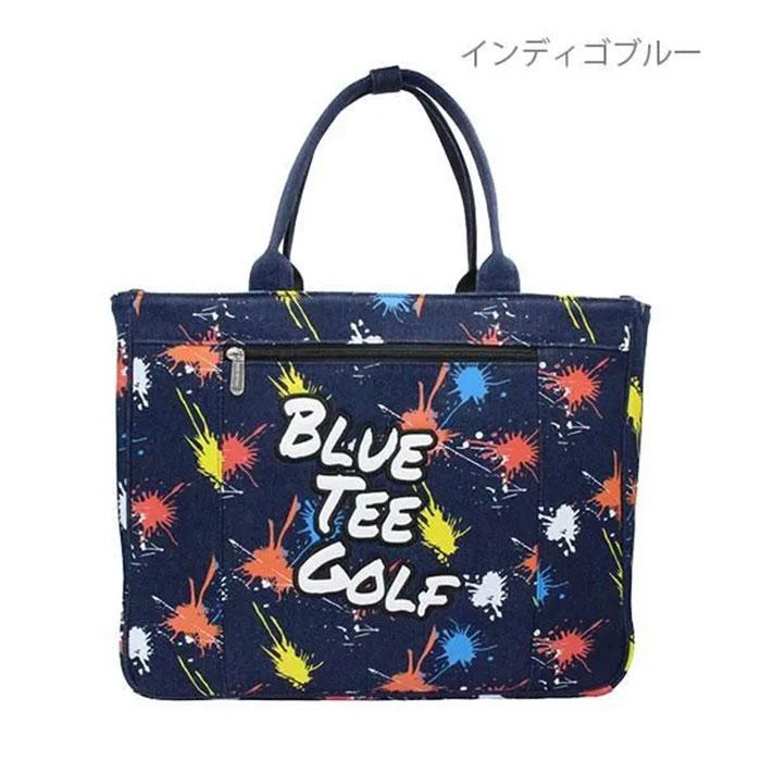 ブルーティーゴルフ デニムペイント ボストンバッグ BB-002 BLUE TEE GOLF（ブルーティーゴルフ） デニムペイント ボストンバッグ