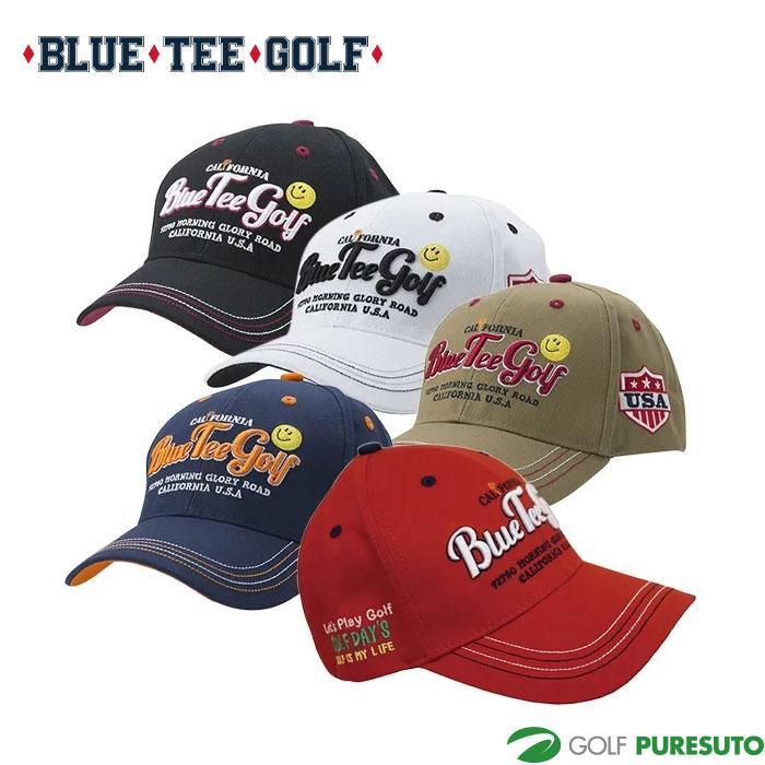 BLUE TEE GOLF ブルーティーゴルフ コットンキャップ スマイル