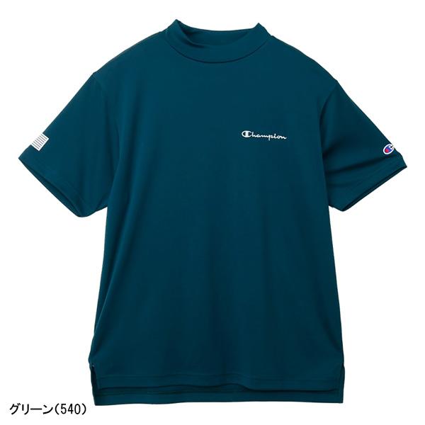 Champion（チャンピオン） ゴルフ 半袖 モックネックシャツ メンズ C3