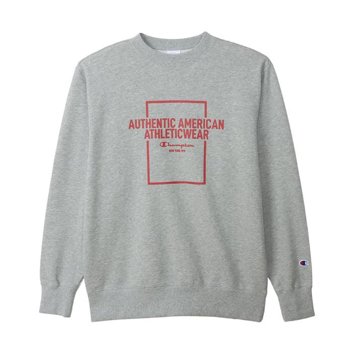 Champion（チャンピオン） 長袖 クルーネックスウェットシャツ