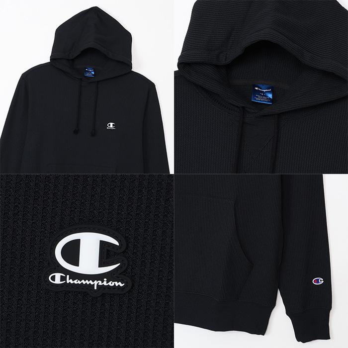 Champion（チャンピオン） 長袖 フーデッドシャツ パーカー メンズ C3