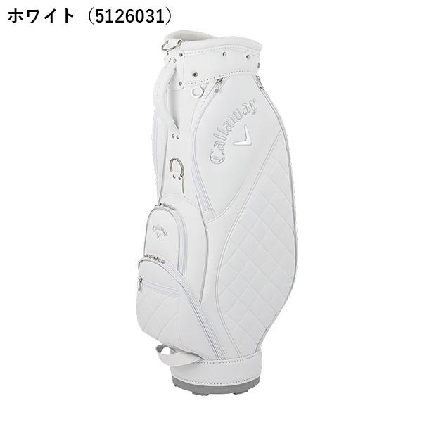 キャロウェイ　ホワイト ゴルフキャディバッグ Callaway（キャロウェイ） レディース ゴルフ 8.5型 アップタウン BG