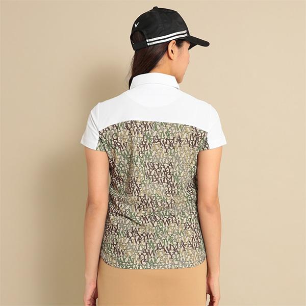 Callaway（キャロウェイ） レディース ゴルフ ロゴタイポグラフィ 半袖