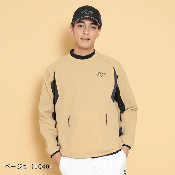 キャロウェイ ゴルフ 8WAYストレッチ シワポリエステル 撥水 プル 