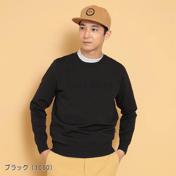 Callaway（キャロウェイ） ゴルフ ピンタックロゴ ポリエステル ニット