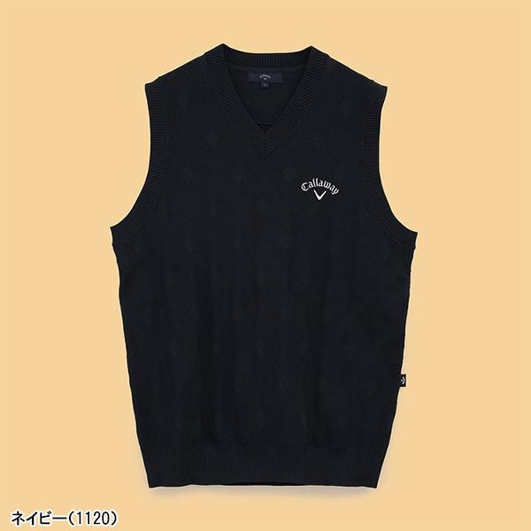 Callaway（キャロウェイ） ゴルフ ベスト ニットベスト ダイヤジャ