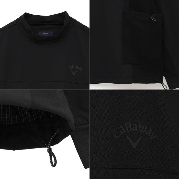 Callaway キャロウェイ ゴルフ カノコ＆ドットエア モックネック