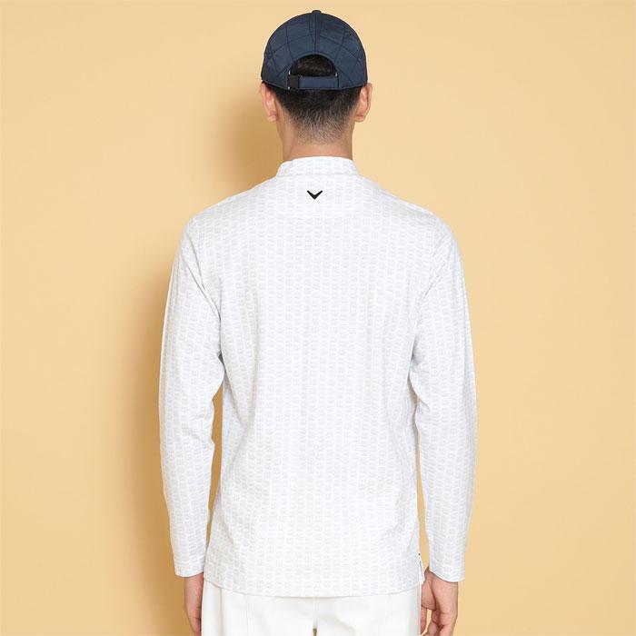 Callaway（キャロウェイ） ゴルフ ロゴプリントストレッチ天竺モック