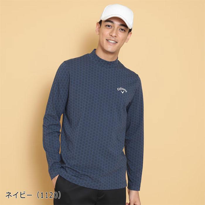 Callaway（キャロウェイ） ゴルフ ロゴプリントストレッチ天竺モック