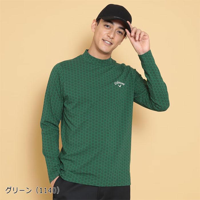 Callaway（キャロウェイ） ゴルフ ロゴプリントストレッチ天竺モック