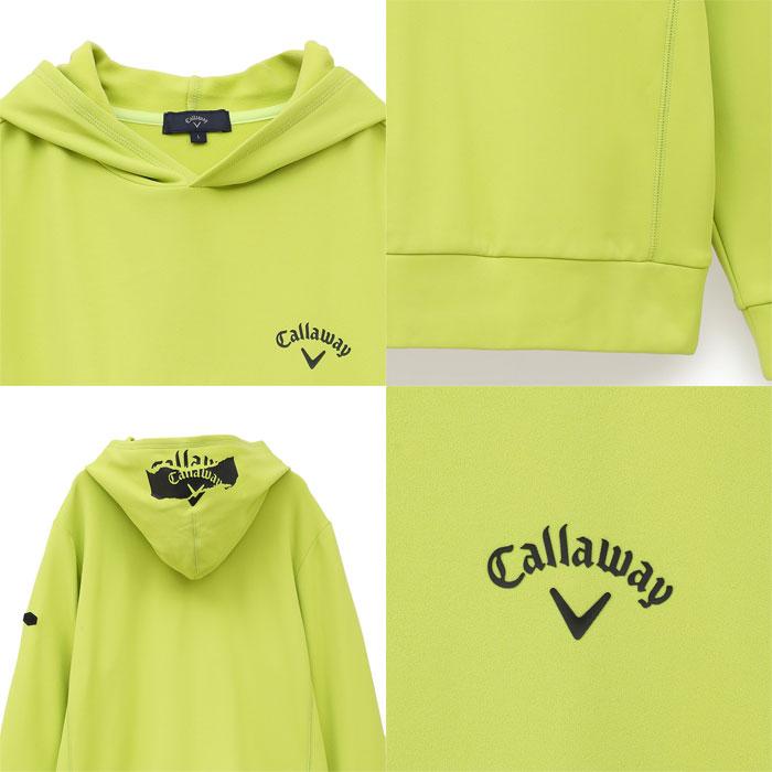 Callaway（キャロウェイ） ゴルフ 裏起毛 ダブルニット フーディー