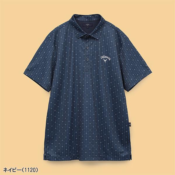 Callaway（キャロウェイ） 半袖 ポロシャツ -3℃裏クールロゴプリント