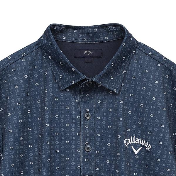 Callaway（キャロウェイ） 半袖 ポロシャツ -3℃裏クールロゴプリント