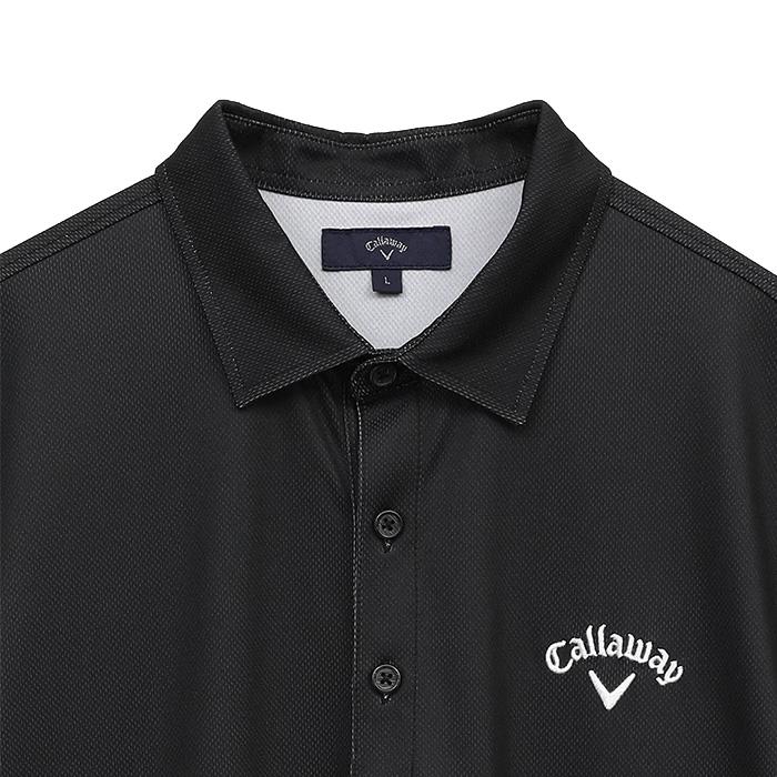 Callaway（キャロウェイ） -3℃裏クールウェーブプリントカノコシャツ