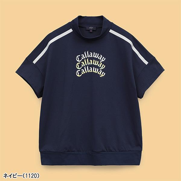 Callaway（キャロウェイ） レディース 半袖 モックネックシャツ -3℃裏