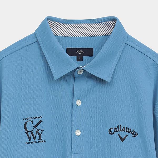 Callaway ポロシャツ Callaway（キャロウェイ） 長袖 ポロシャツ オニカノコ 長袖シャツ