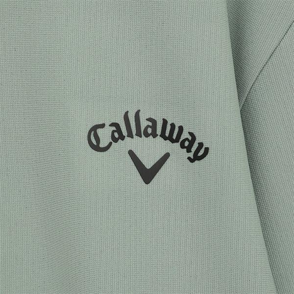 Callaway（キャロウェイ） 長袖 ハーフジップ モックネックシャツ 裏