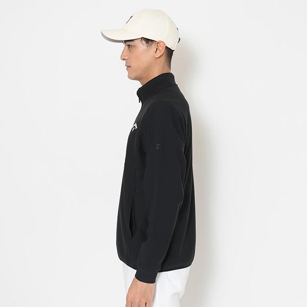 Callaway（キャロウェイ） 長袖 ハーフジップ モックネックシャツ 裏