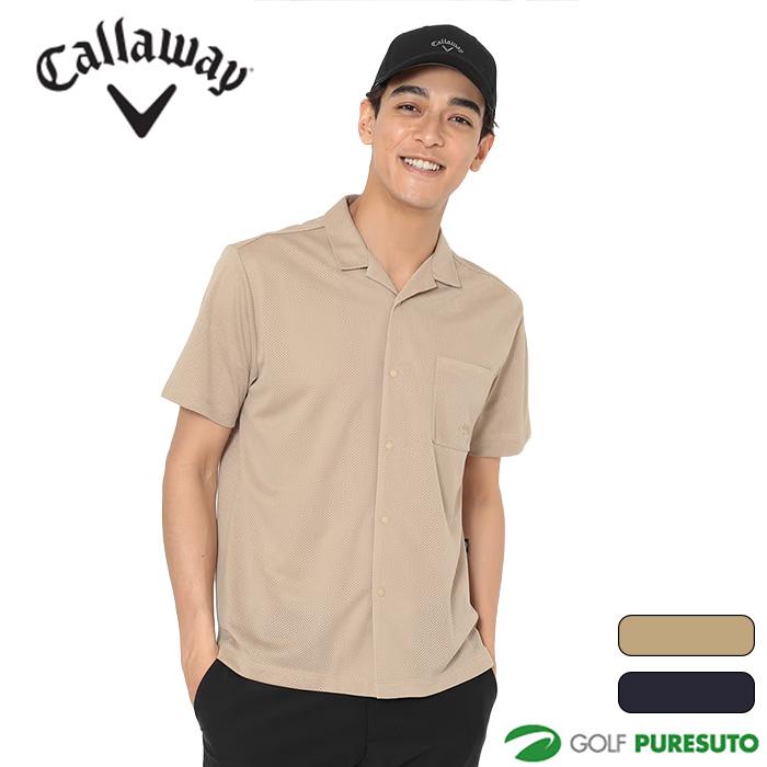 Callaway（キャロウェイ） かざあなメッシュ開襟シャツ メンズ