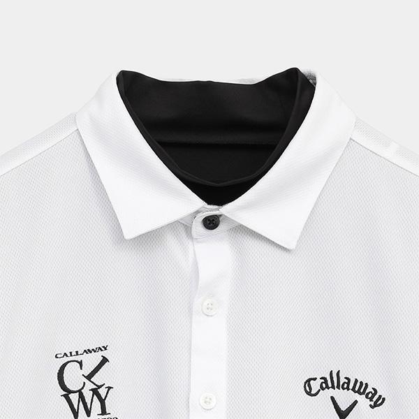 Callaway（キャロウェイ） 半袖 ポロシャツ 長袖 インナーシャツ付き