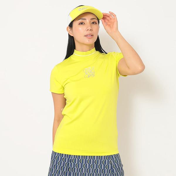 Callaway（キャロウェイ） レディース 半袖 モックネックシャツ