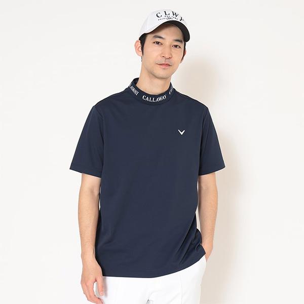 Callaway（キャロウェイ） ゴルフ 半袖 モックネックシャツ ミニ