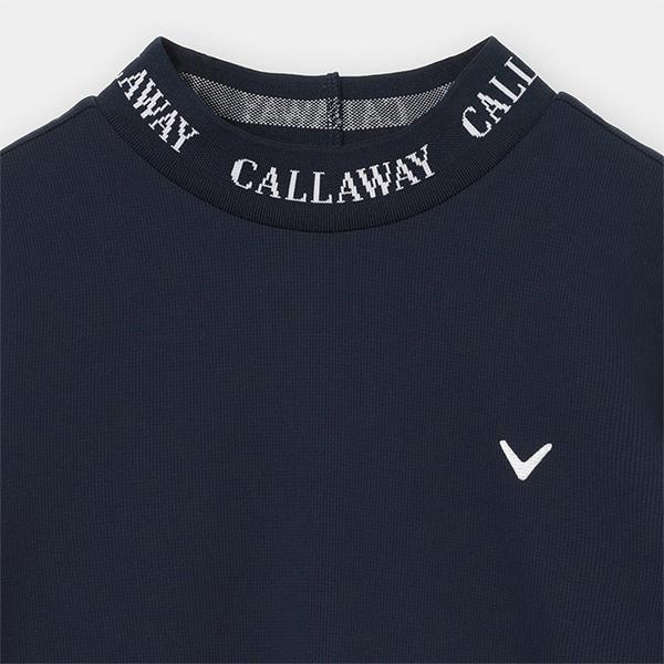 Callaway（キャロウェイ） ゴルフ 半袖 モックネックシャツ ミニ