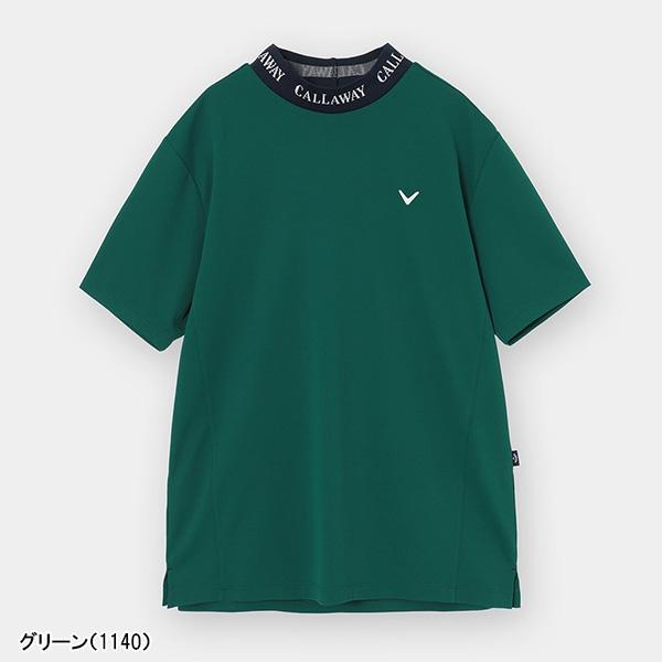 Callaway（キャロウェイ） ゴルフ 半袖 モックネックシャツ ミニ